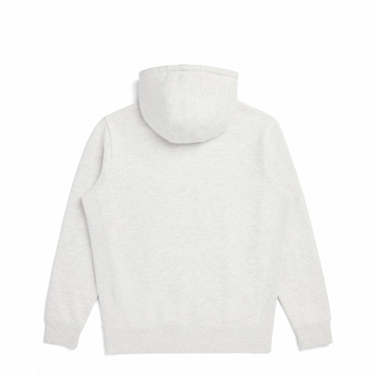 Ash Heather Organic Cotton Hooded Sweatshirt