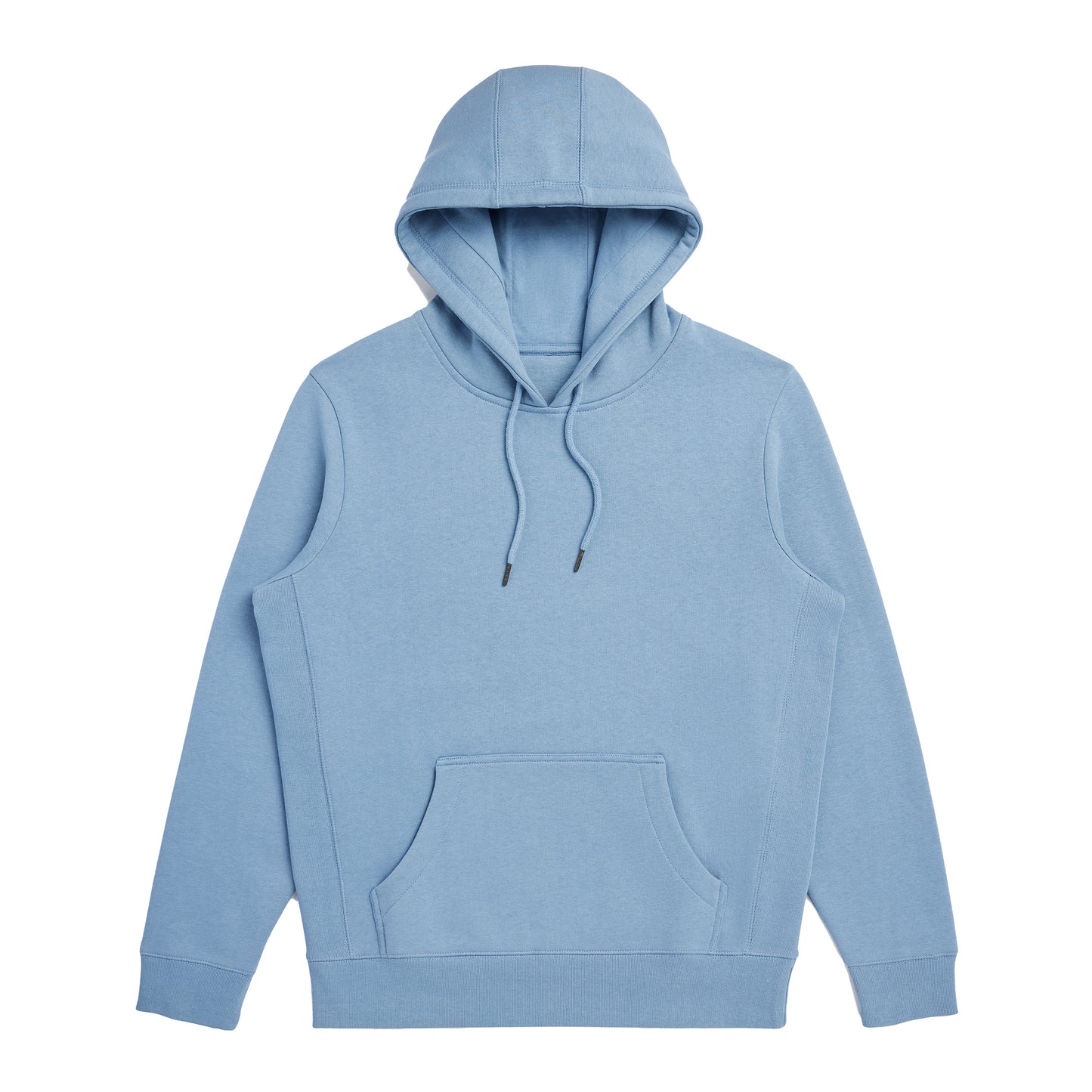 Cloudy Blue Organic Cotton Hooded Sweatshirt