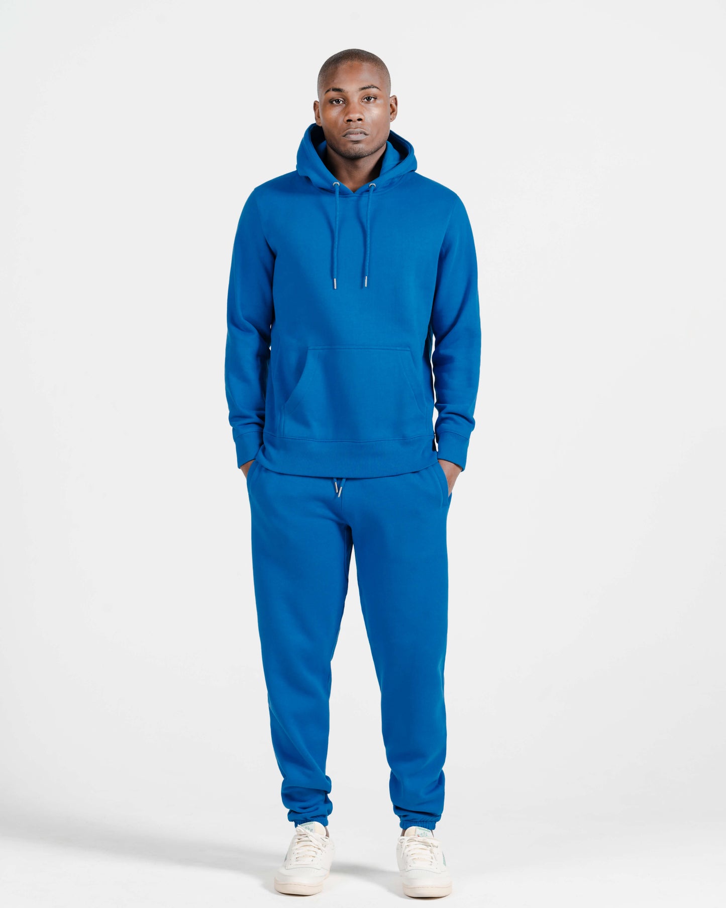 French Blue Organic Cotton Sweatpants