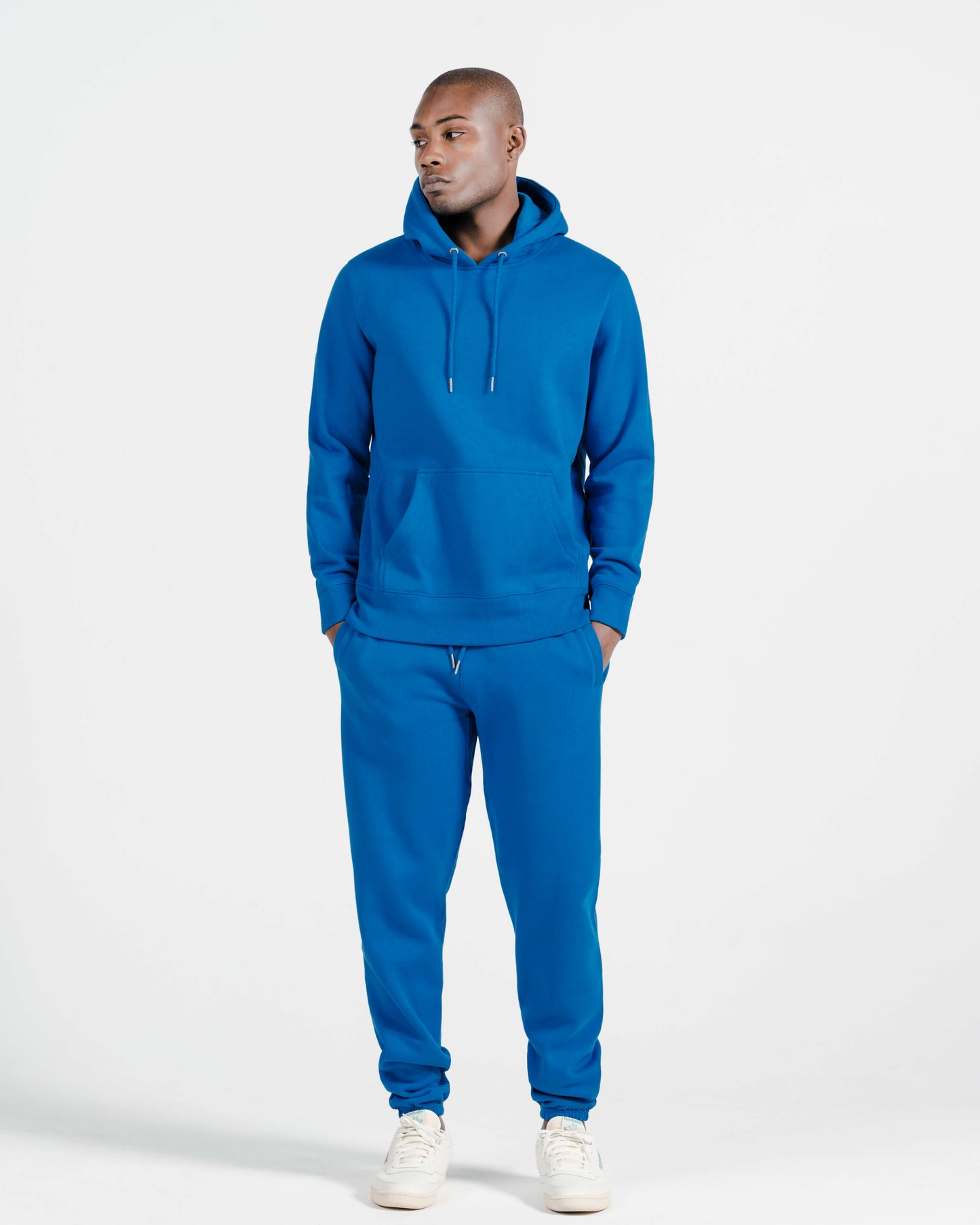 French Blue Organic Cotton Sweatpants