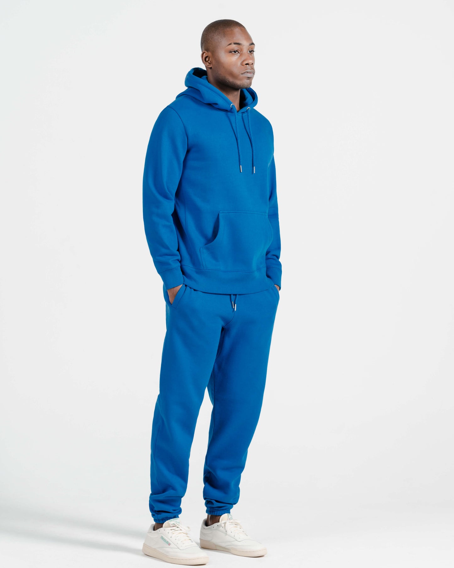 French Blue Organic Cotton Sweatpants