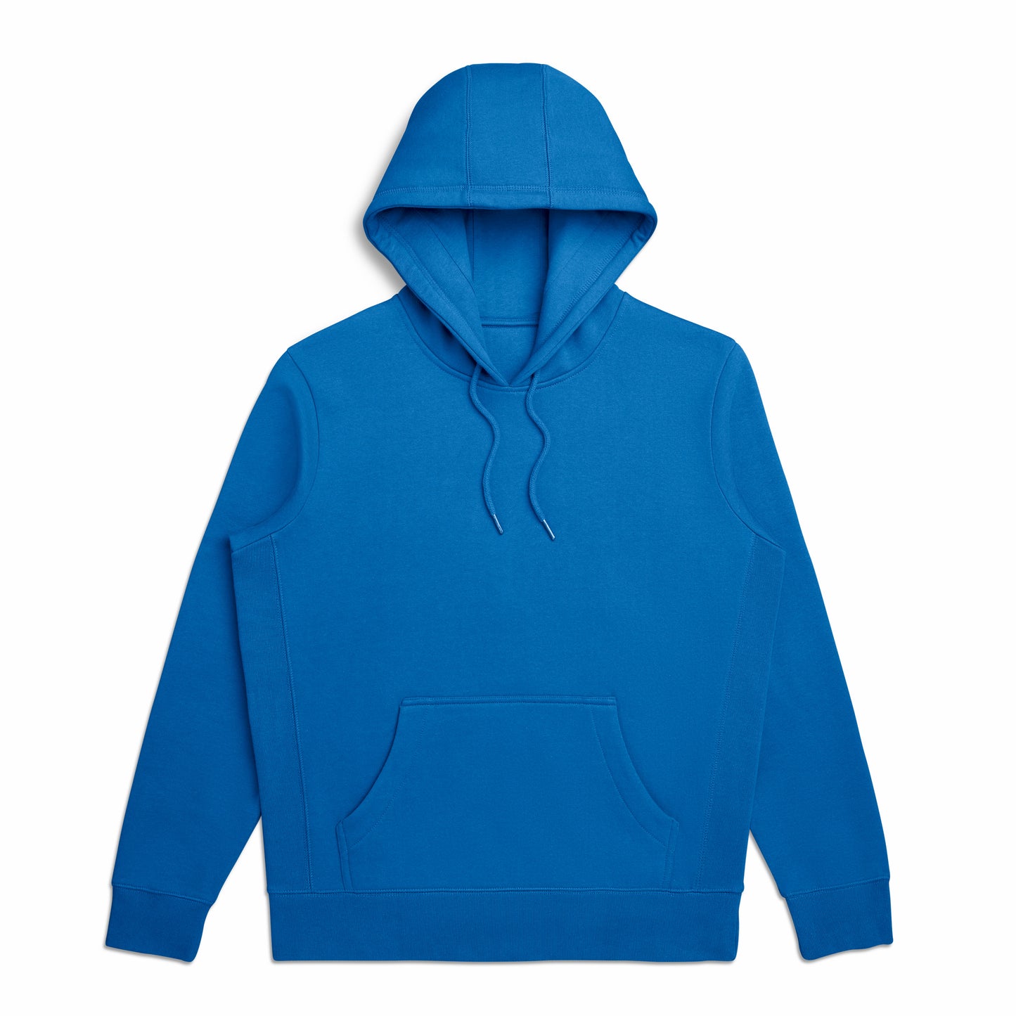 French Blue Organic Cotton Hooded Sweatshirt