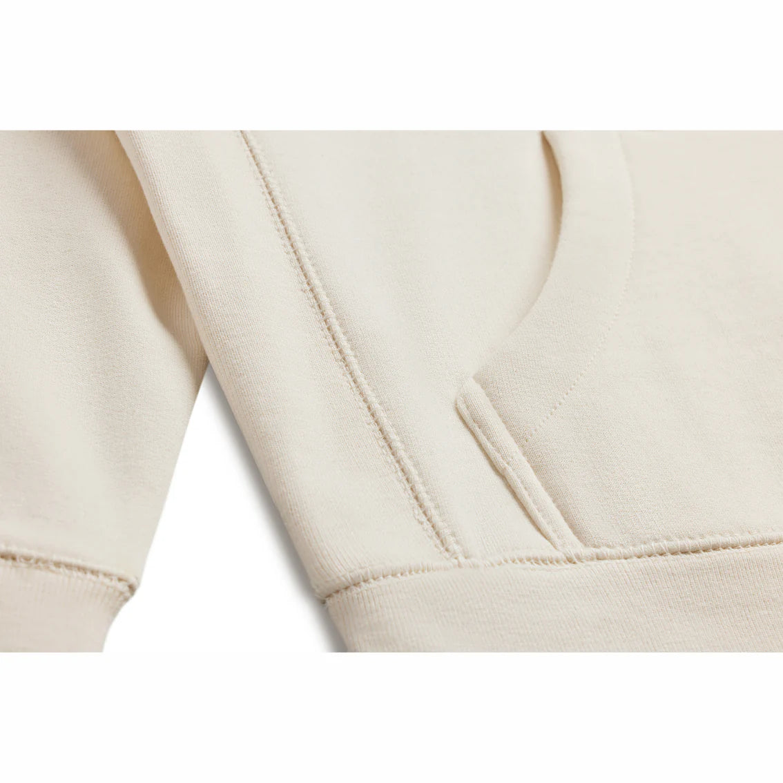 Natural Organic Cotton Hooded Sweatshirt