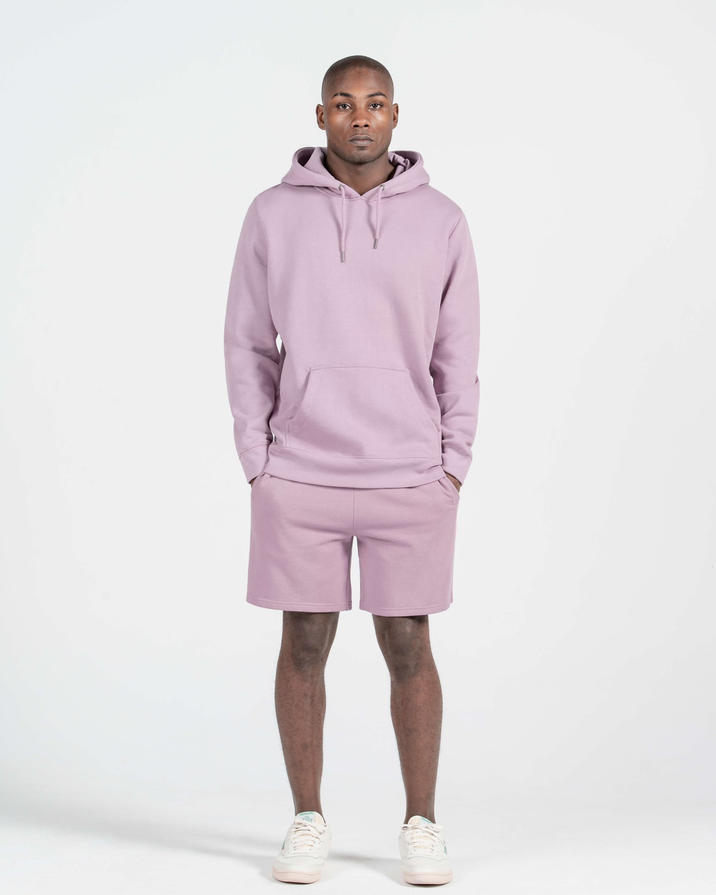 Lavender Organic Cotton Hooded Sweatshirt