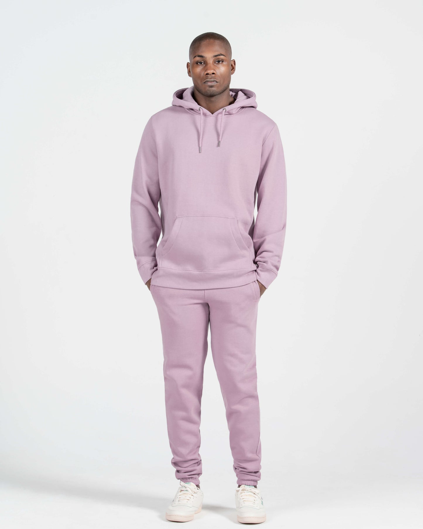 Lavender Organic Cotton Hooded Sweatshirt