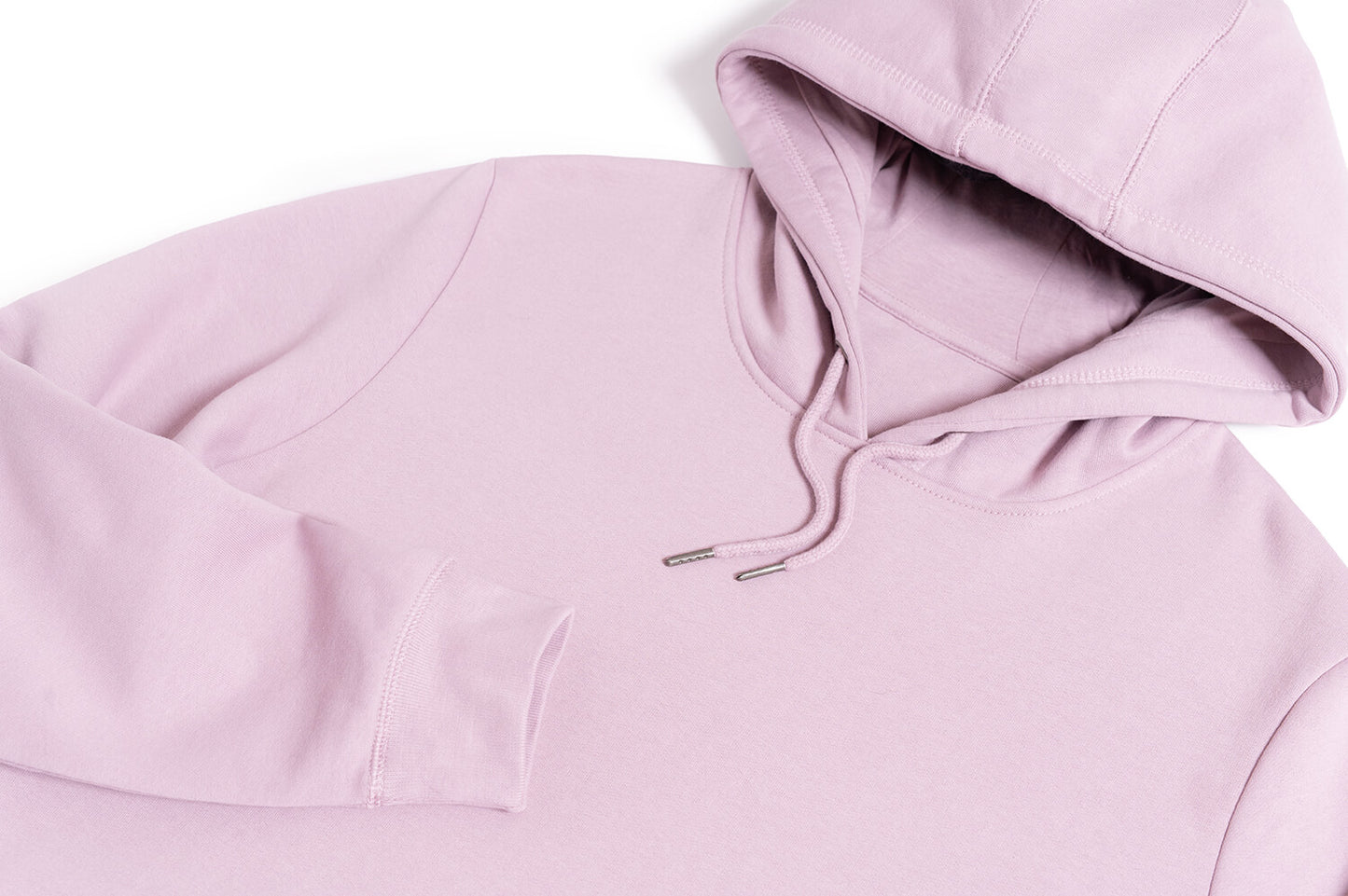 Lavender Organic Cotton Hooded Sweatshirt