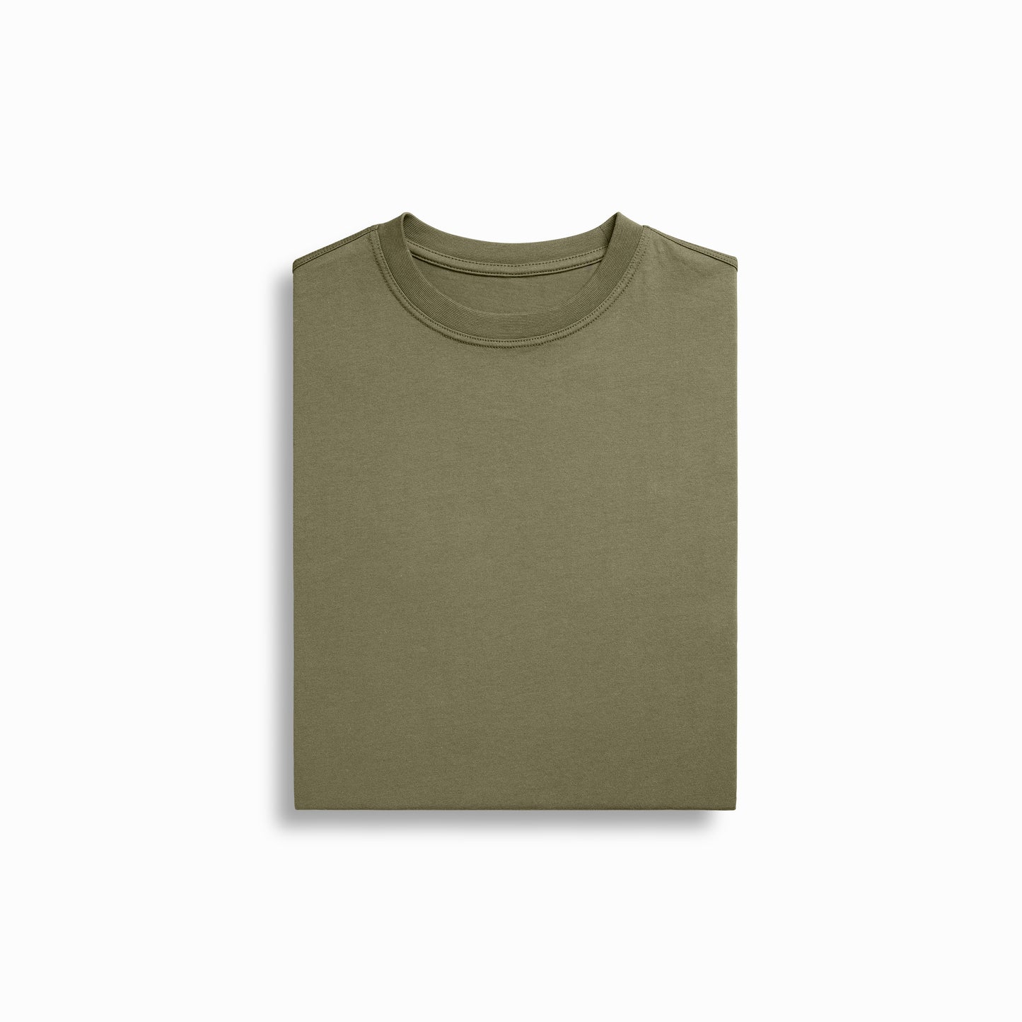 Military Olive American Grown Supima® 100% Cotton 6oz T-Shirt